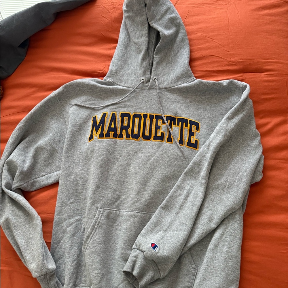 Champion Heather Gray Athletic Hoodie